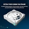 Asus Prime Mr120 Cooler Case Radiator Fan Argb 120mm Reverse White
