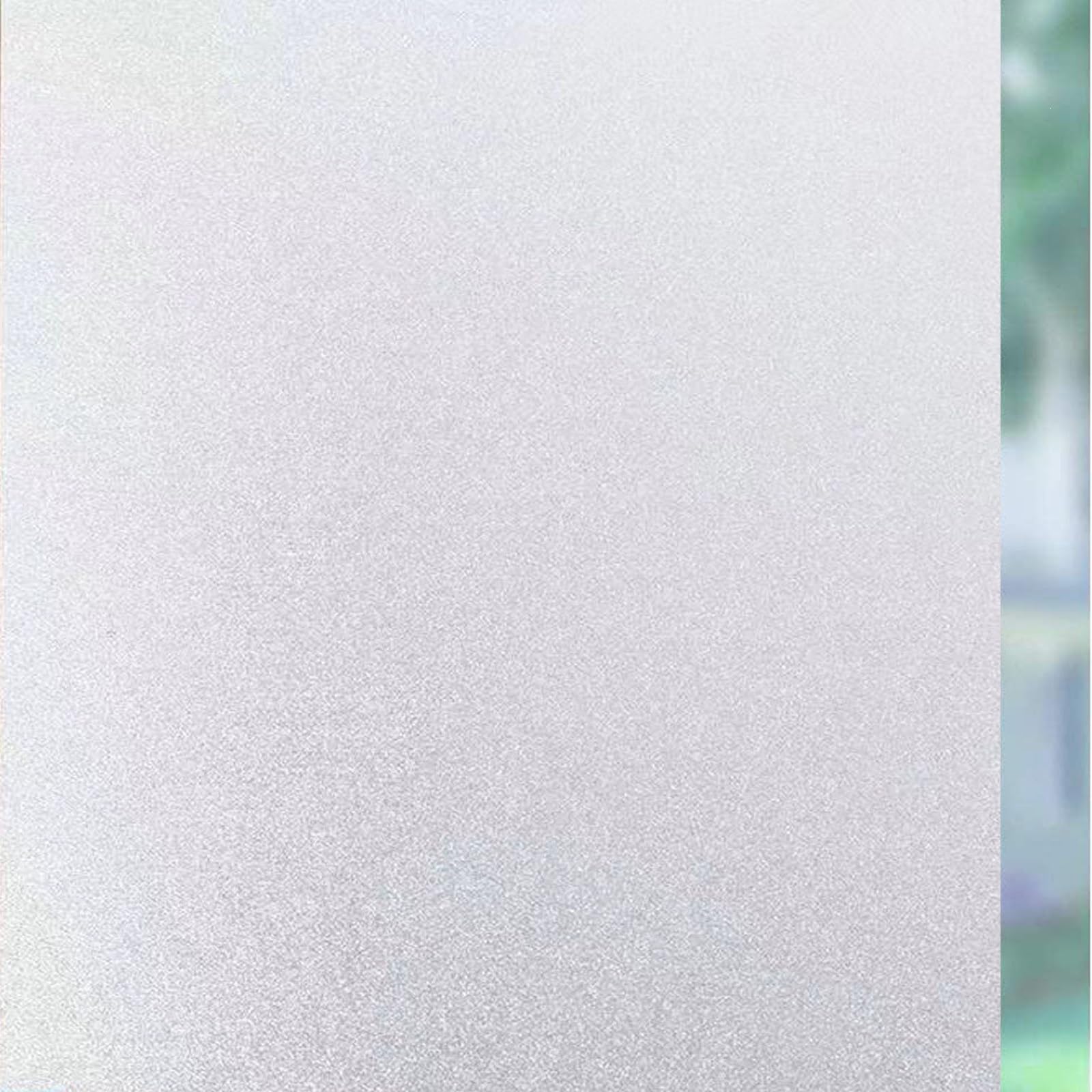Yuanwan White Frosted Window Film Privacy Film 70 X 100 Cm(28 X 39Inch) Sun Blocker Heat Reducing Easy Removal Frosted Privacy Glass Window Film Privacy Window-Film For Home,
