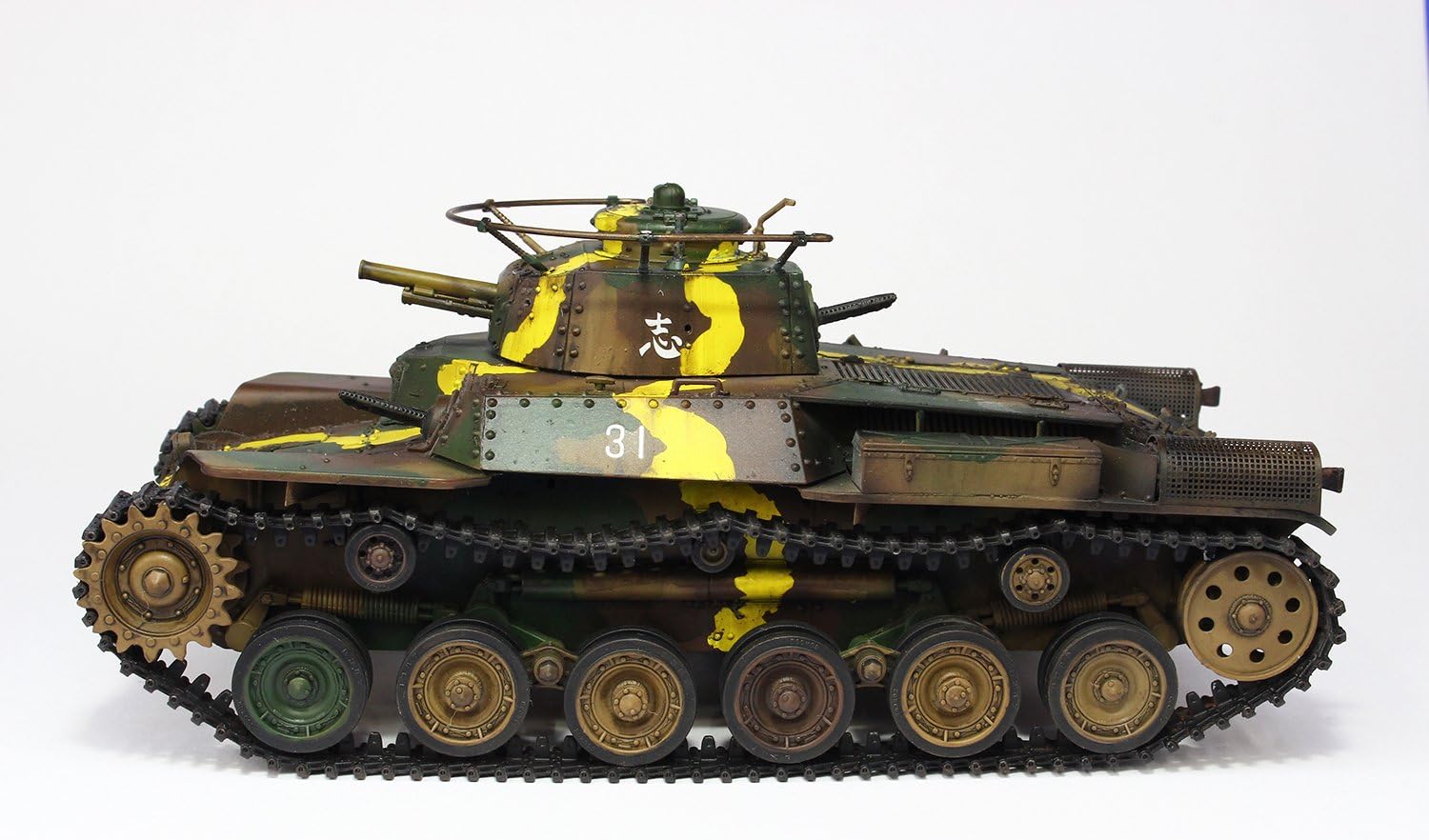 シンガポール侵攻作戦ジオラマ「97式中戦車と日本陸軍」