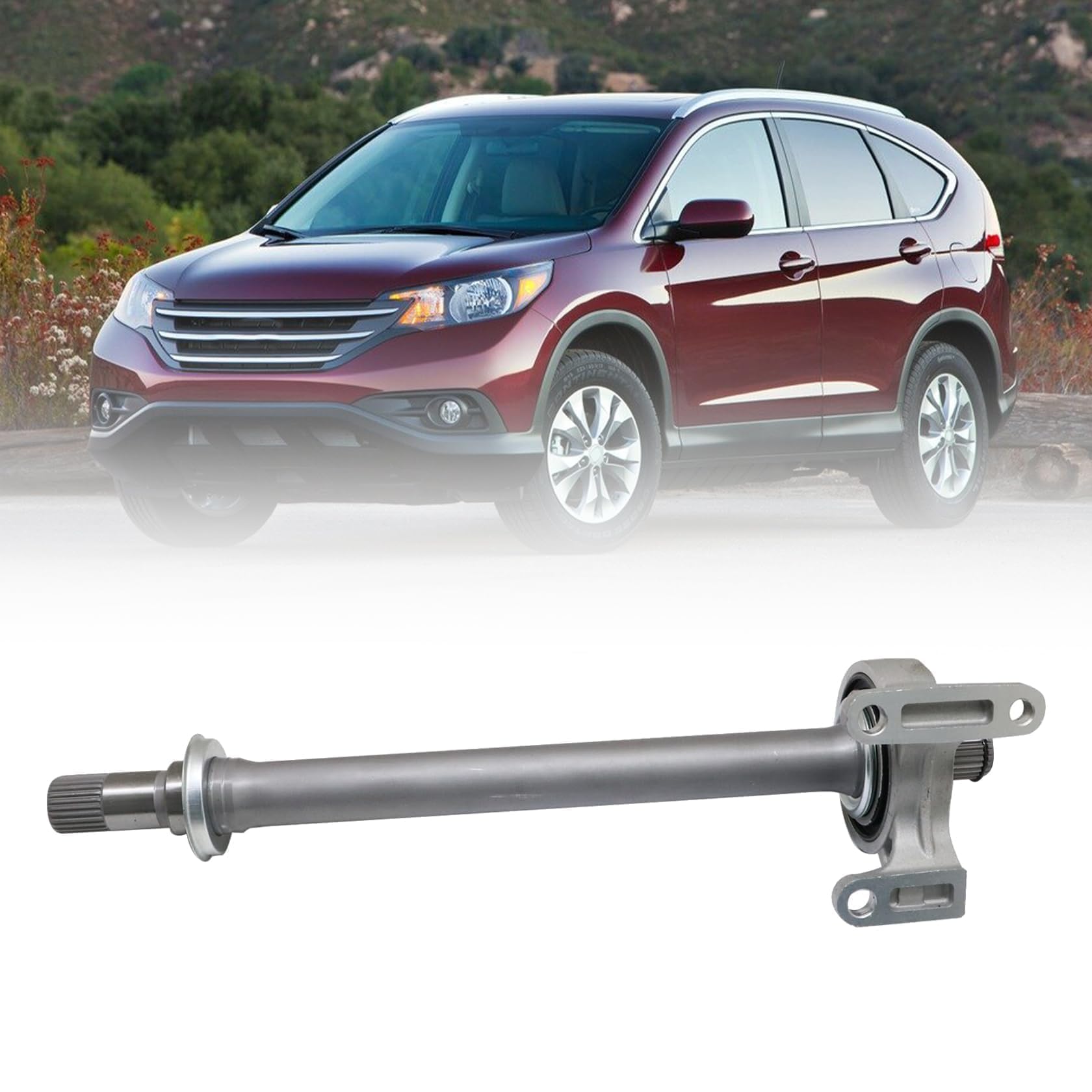 FZJDSD 1PC CV Intermedio Albero Compatibile con Honda CR-V 2007 2008 2009 2010 2011 2012 2013 2014 Sostituire 44500SWAA00 44500T0AA0