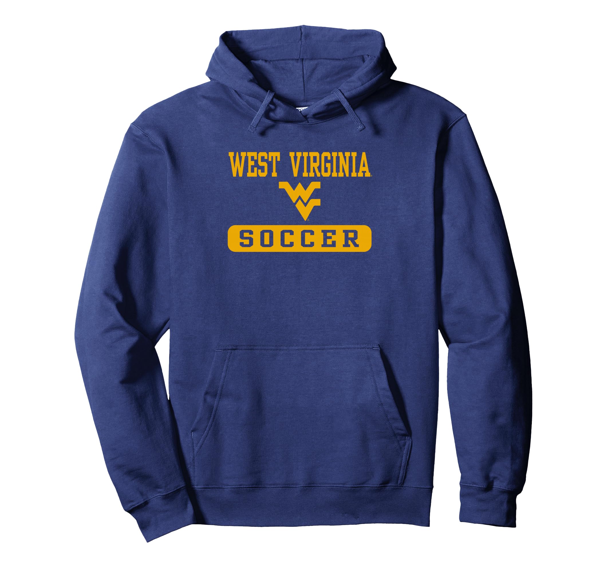 West Virginia Mountaineers Soccer Officially Licensed Pullover Hoodie