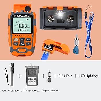 UTY F.ページ① 4-in-1 Optical Power Meter & Network Cable Tester | Scale Depot