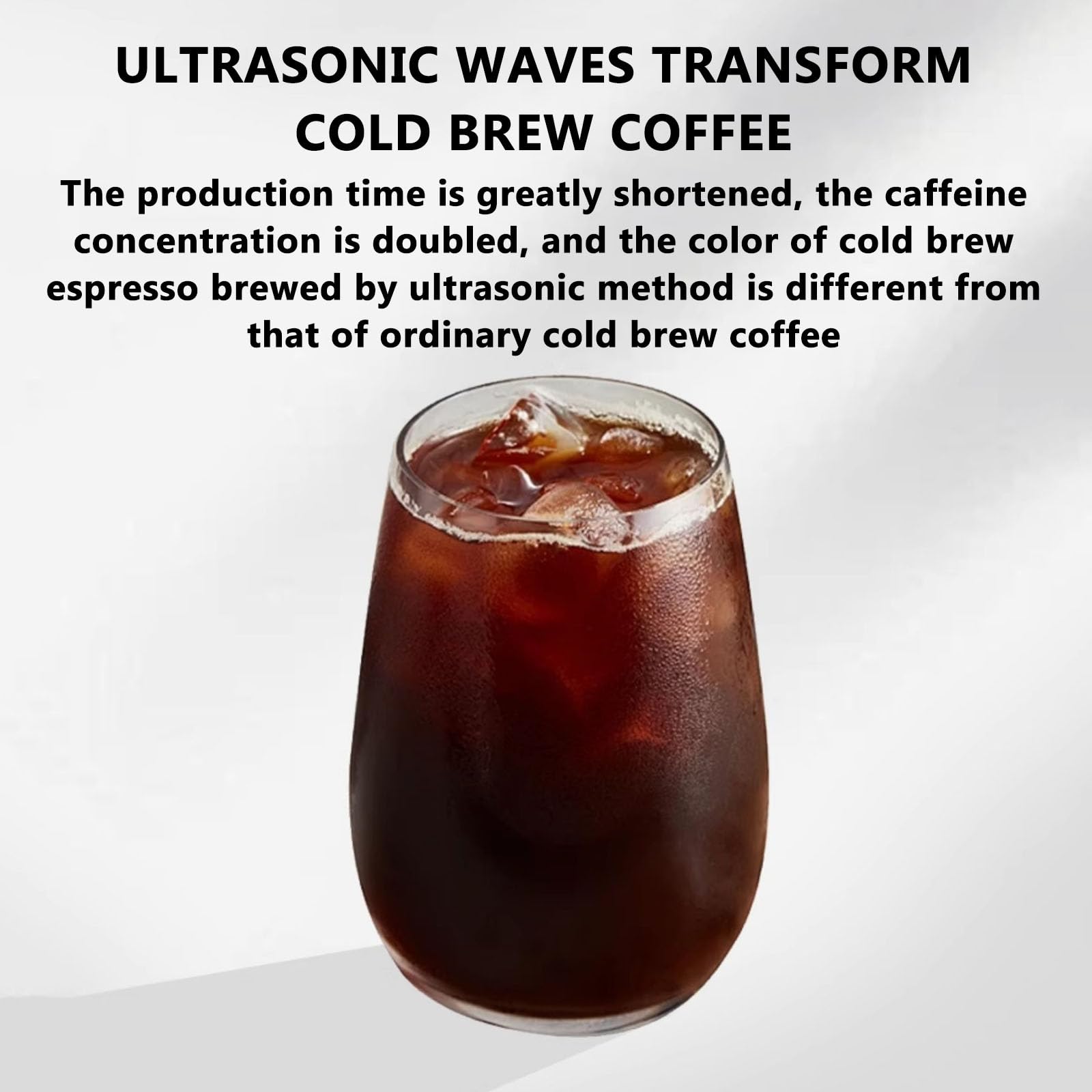 GZPKJ Sonicador Disruptor Celular De Laboratorio, Homogeneizador Ultrasónico, Frecuencia De Trabajo 40 KHz, Tiempo De Limpieza 300 S, para Espresso, Café Moca, Capuchino, Biología, Óptica, Joyería