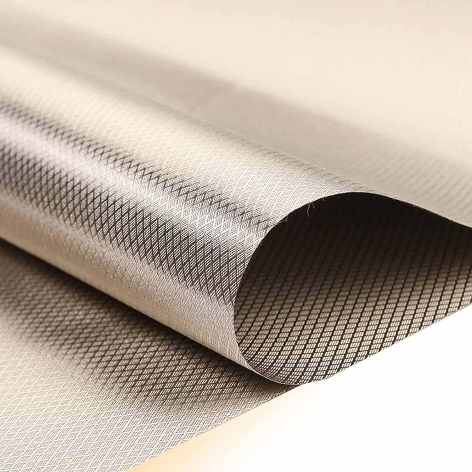 Faraday Fabric Blocking RFID/RF RFID Shielding Fabric Protection EMP EMI Isolation for Conductive Pads, Smart Meters, EMI, WiFi, Cell Phone,silver-7x1.1m