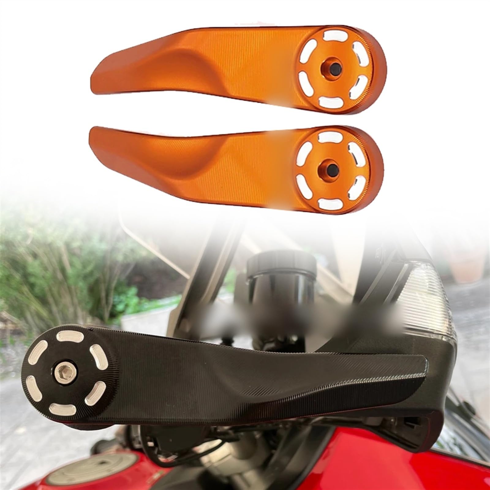 Protège-mains pour moto haut de gamme avec curseur de guidon pour Multistrada 1200 Enduro