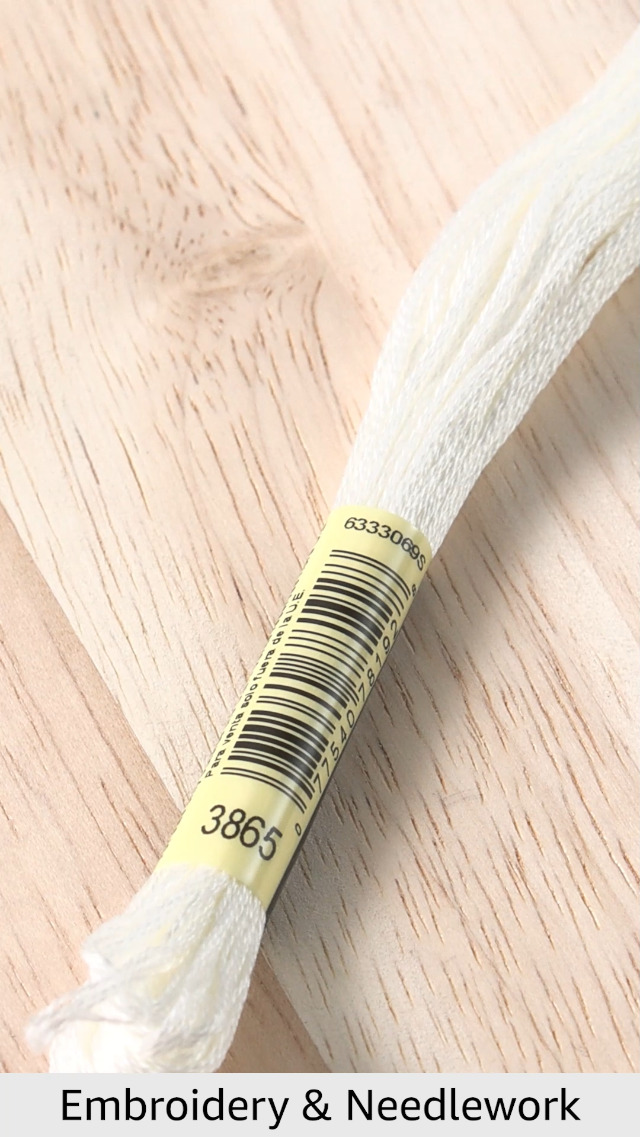 Amazon.com: DMC 6-Strand Embroidery Cotton Floss - Winter White