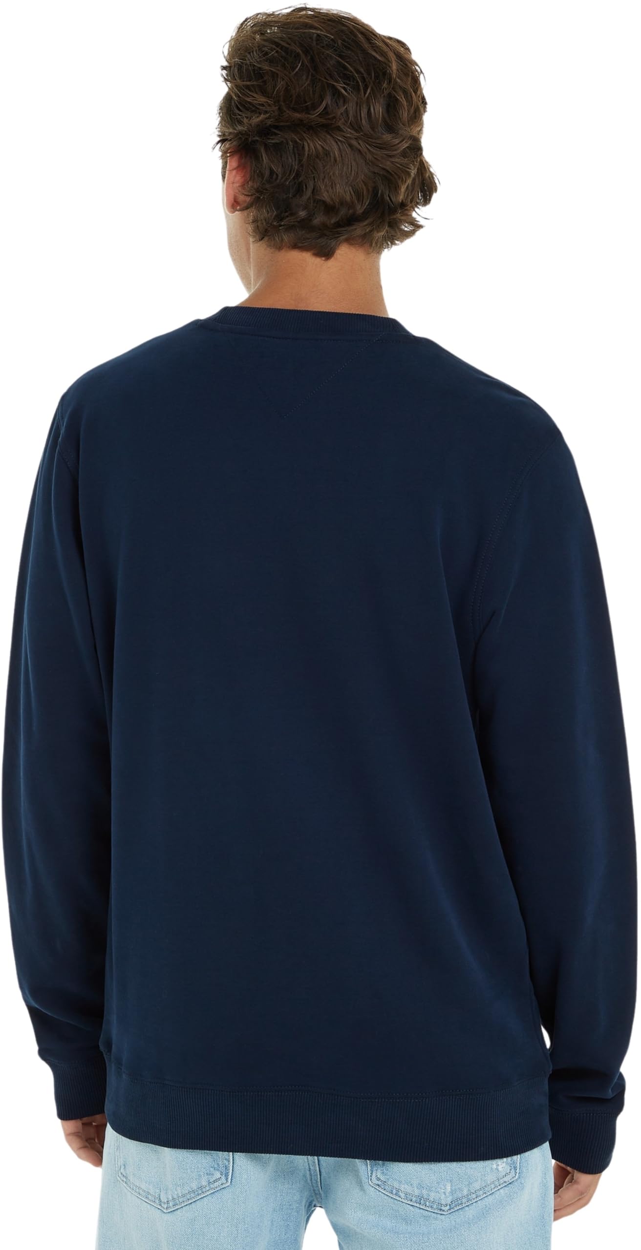 Tommy Jeans Felpa Uomo senza Cappuccio