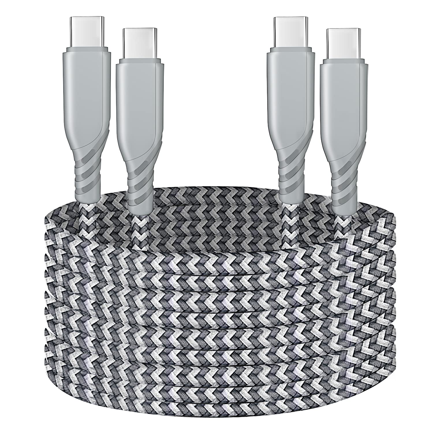 Long USB C to USB C Cable 10ft 10ft Charger Cord for Samsung Galaxy S23/S23 Plus/S23 Ultra/S22/S22+/S21 S20 FE/A52 A14 5G,Note 20/20 Ultra/10/10+ 5G,Google Pixel 7 6/6 Pro/4A 5 XL,60W Fast Charging