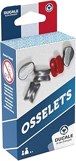 LA DUCALE hueselets Metal-Juego de Viaje, Color Gris (Cartamundi France 130010719)