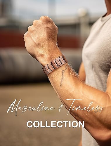 Miniatura 9 de Feraco Pulsera de cobre para hombre, alivio del dolor, pulsera magnética de fuerza mejorada 18X con imanes de neodimio, regalo de joyería de cobre