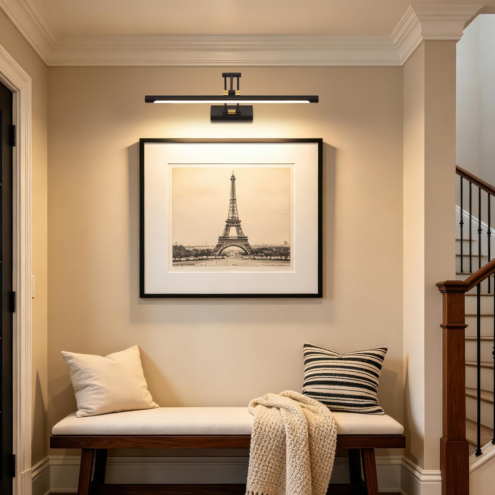Applique murale LED 12W 57CM 4000K IP44 Lampe de salle de bain