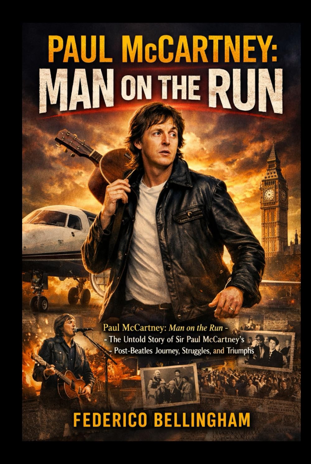 Paul McCartney: Man on the run: "Paul McCartney: Man on the Run - The Untold Story of Sir Paul McCartney's Post-Beatles Journey, Struggles, and Triumphs"