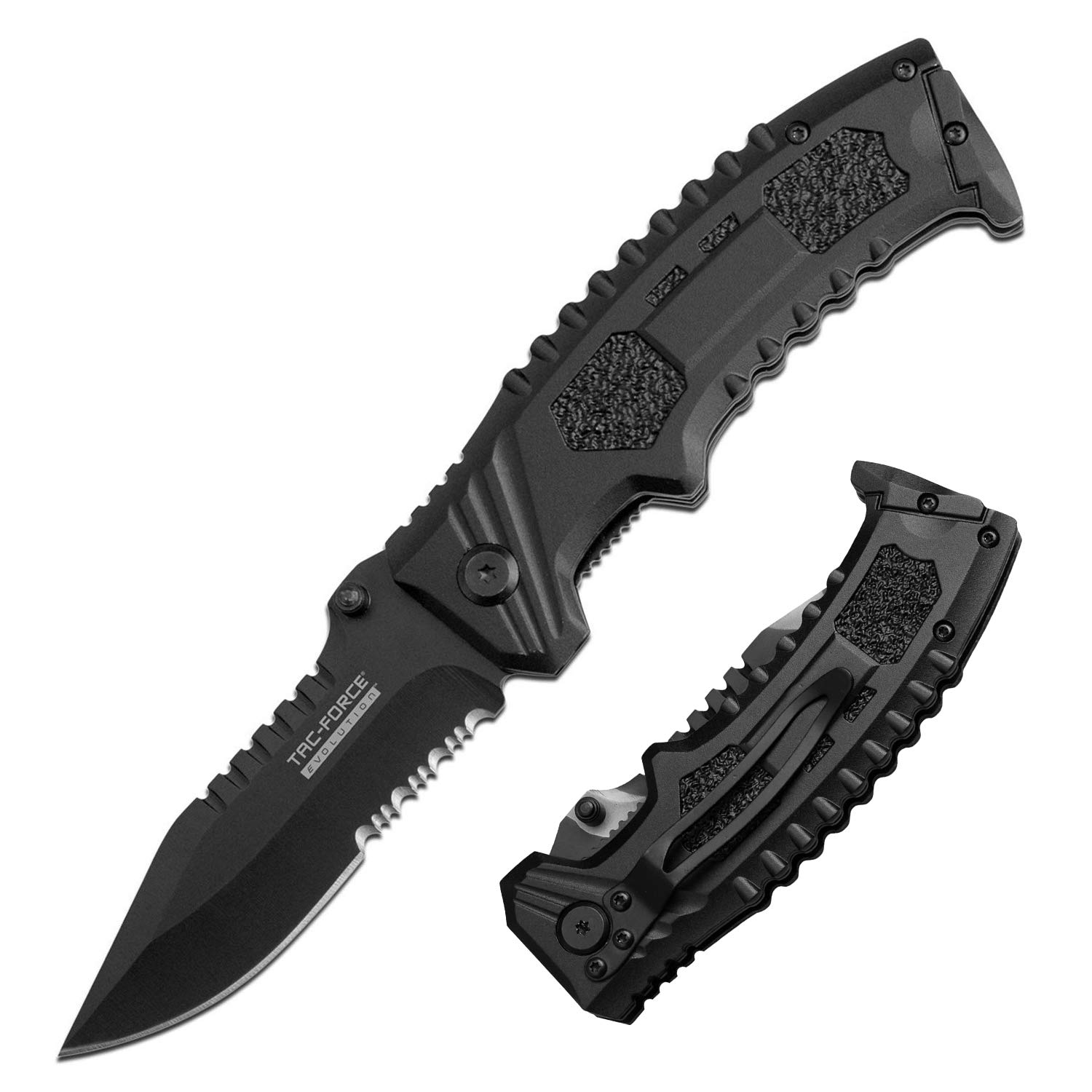 Tac-Force Evolution Gorilla Outdoormesser – Tanto-Klinge, 17,8 Cm, Aus 8CR13 Stahl, Mit G10-Griff