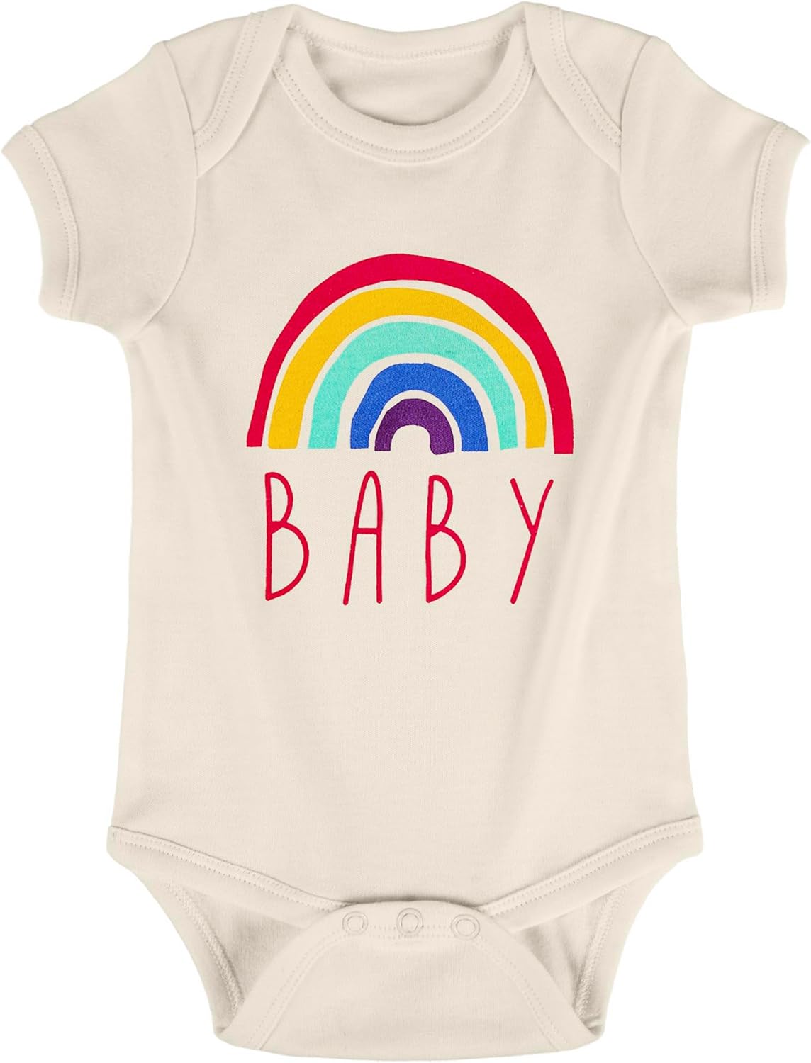 Funny Baby Outfits Unisex Newborn Baby Coming Soon Onesie Cute Rainbow Baby Clothes for New Mom Pregnancy Annoucement
