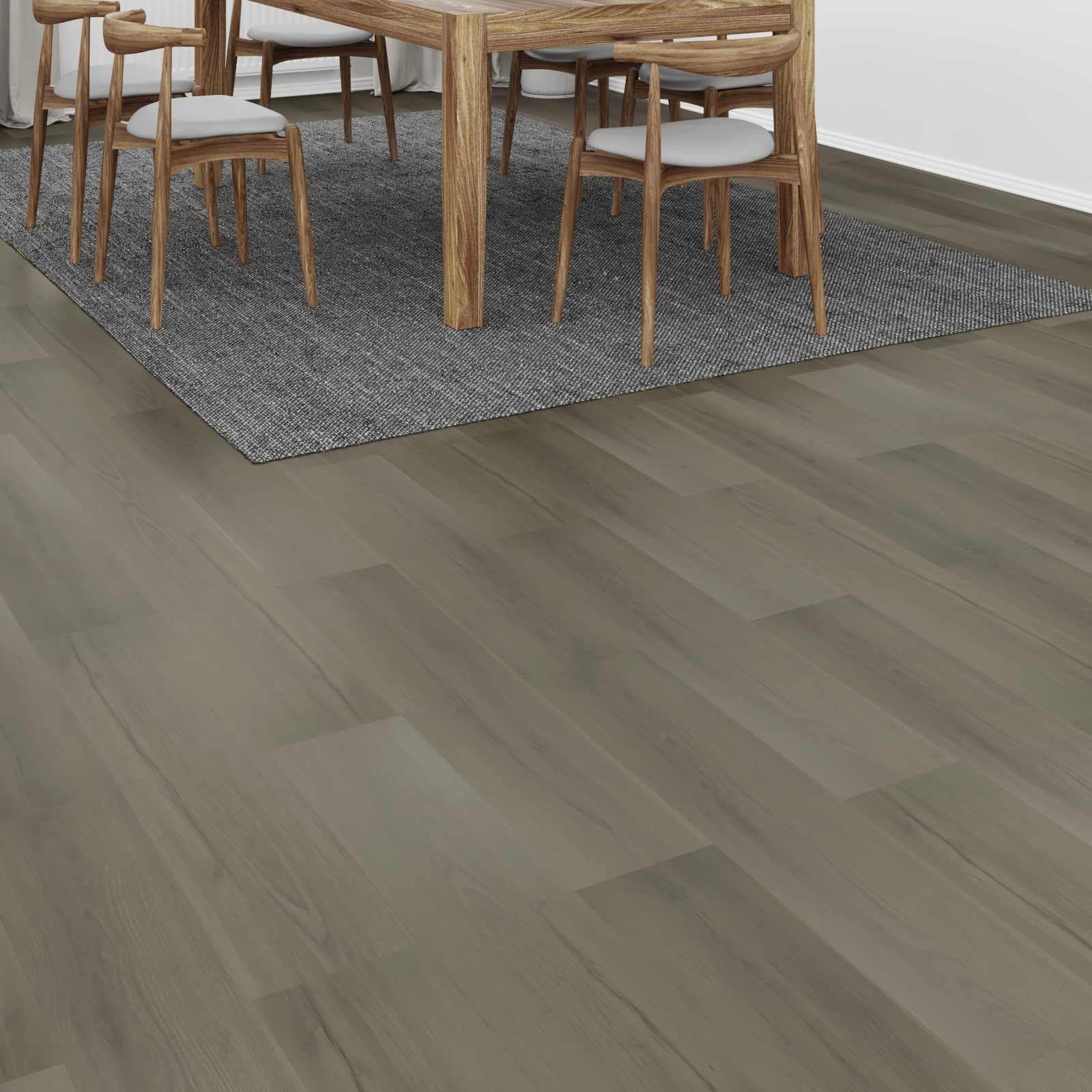 Suelo laminado azul cielo, 5 unidades, 101 x 20 x 0,8 cm, material de madera, sistema de clic para salón, dormitorio, fácil de limpiar, con aspecto de madera realista y superficie robusta