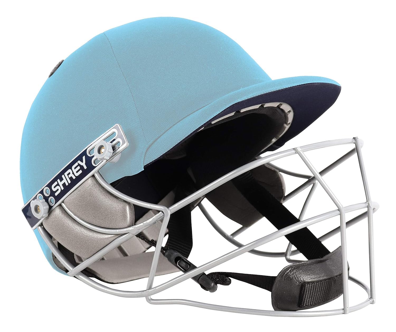 SHREY Casco da cricket Match 2.0 con griglia regolabile, leggero e resistente, per adulti, ragazzi, ragazzi