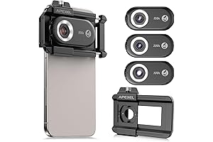 3-in-1 LED Illuminated Smartphone Microscope, Expand Your View