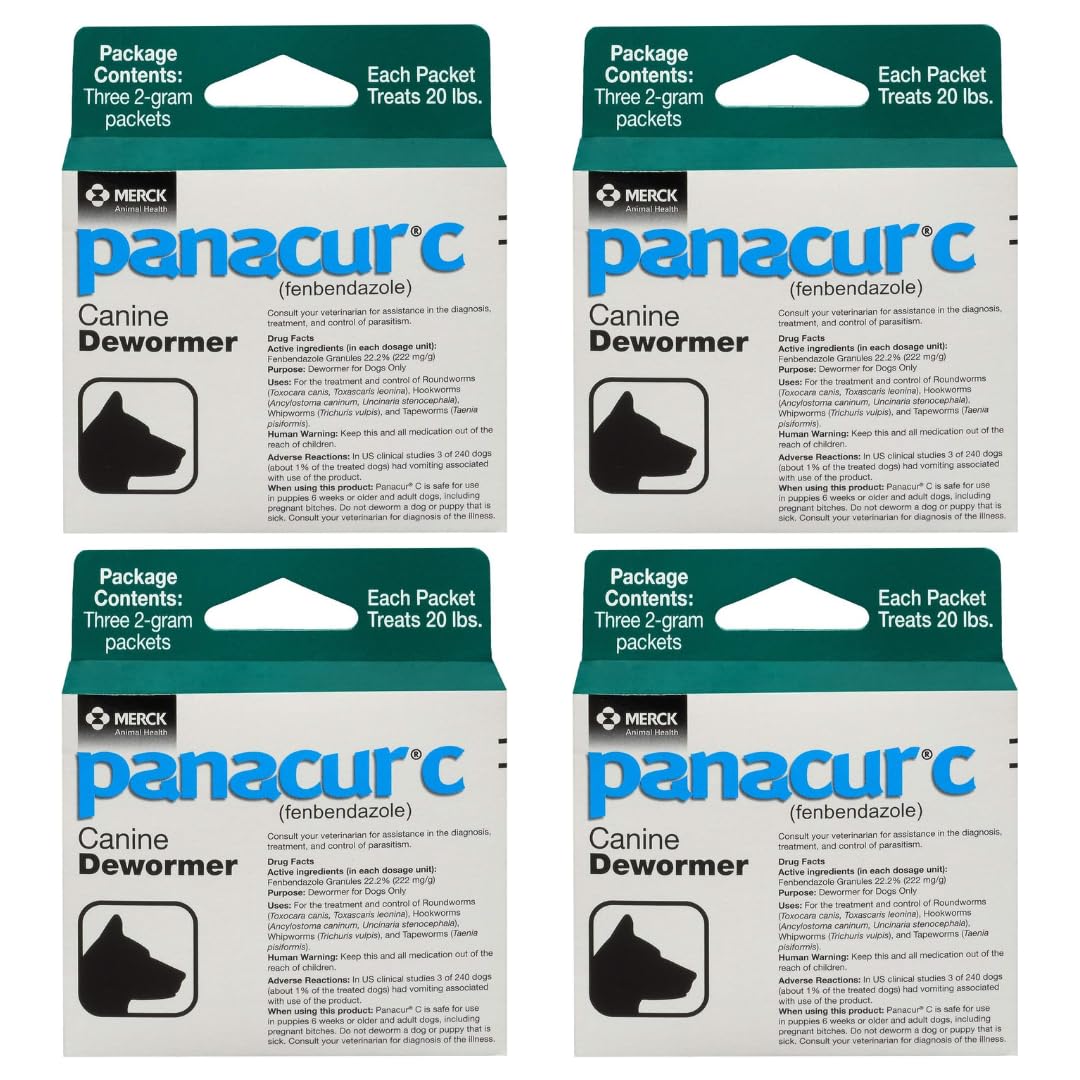 Panacur C Canine Dewormer Packets