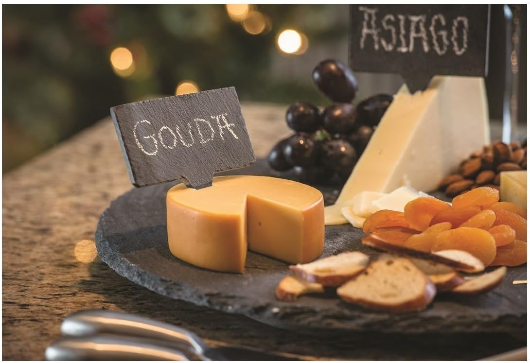 Slate Lazy Susan Serving Set