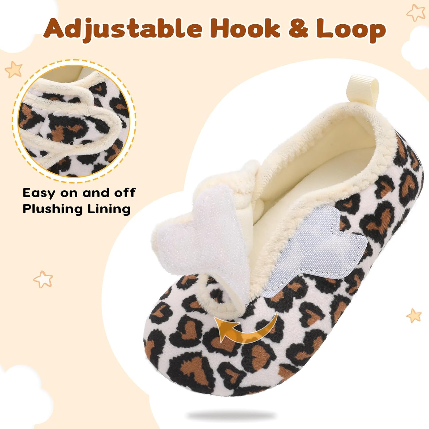 LeIsfIt Toddler Slippers Boys Girls House Shoes Soft Warm Kids House Slippers Slip on Cozy Bedroom Sock Shoes Non-slip Indoor Outdoor Slipper Shoe - Image 7