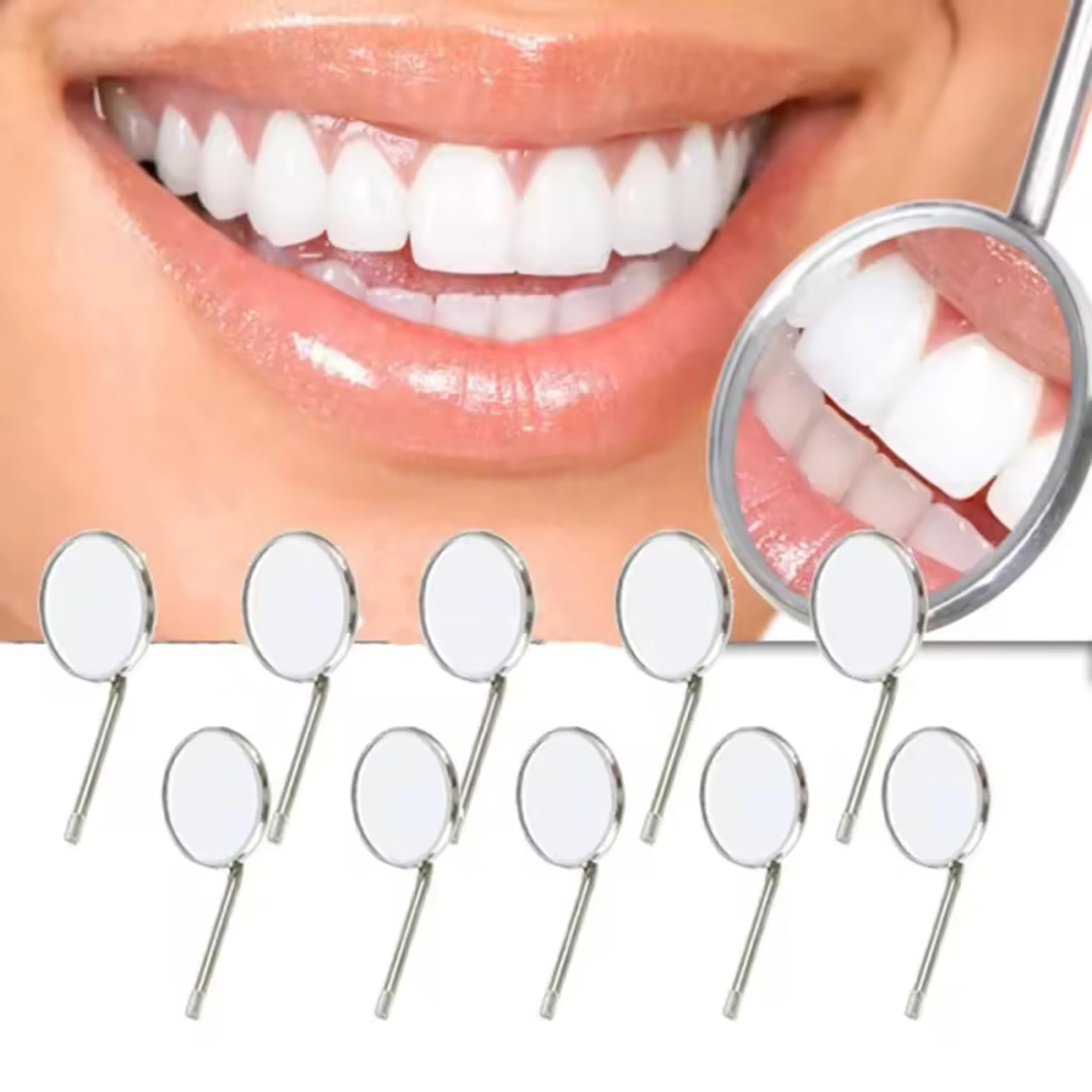PROFESJONALNE LUSTERKO STOMATOLOGICZNE DENTYSTYCZNE POWIĘKSZAJĄCE DO ZĘBÓW