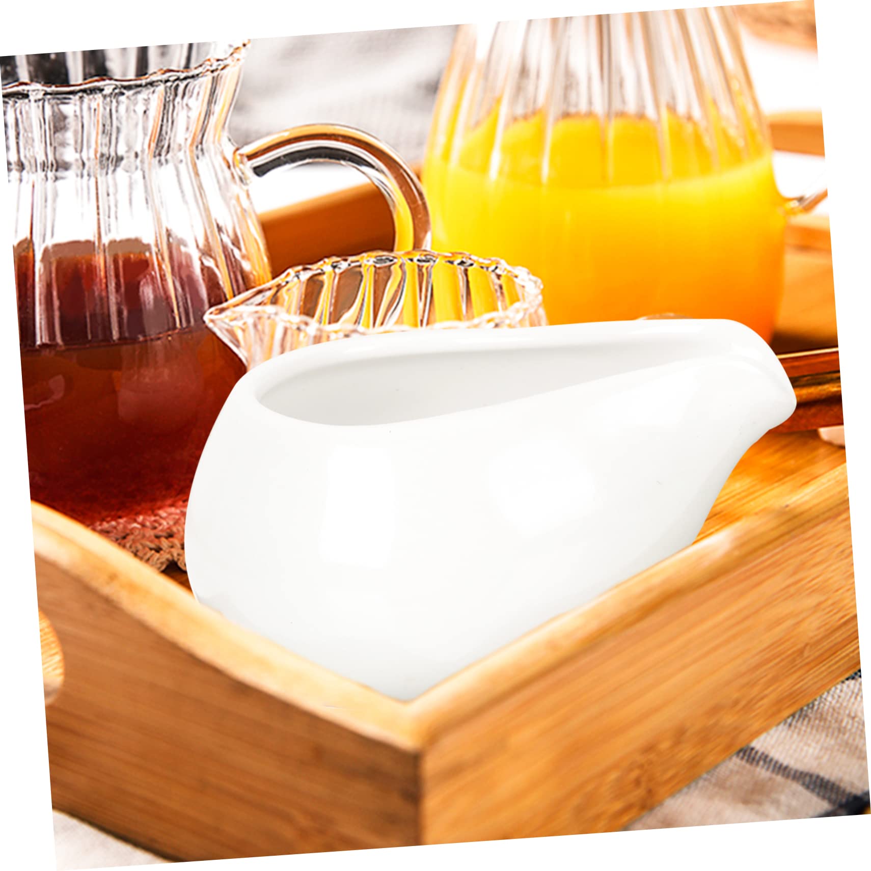 2pezzi Brocche Per Latte e Salse Contenitori Versatili Per Condimenti Latte Per e Facili e Maneggiare