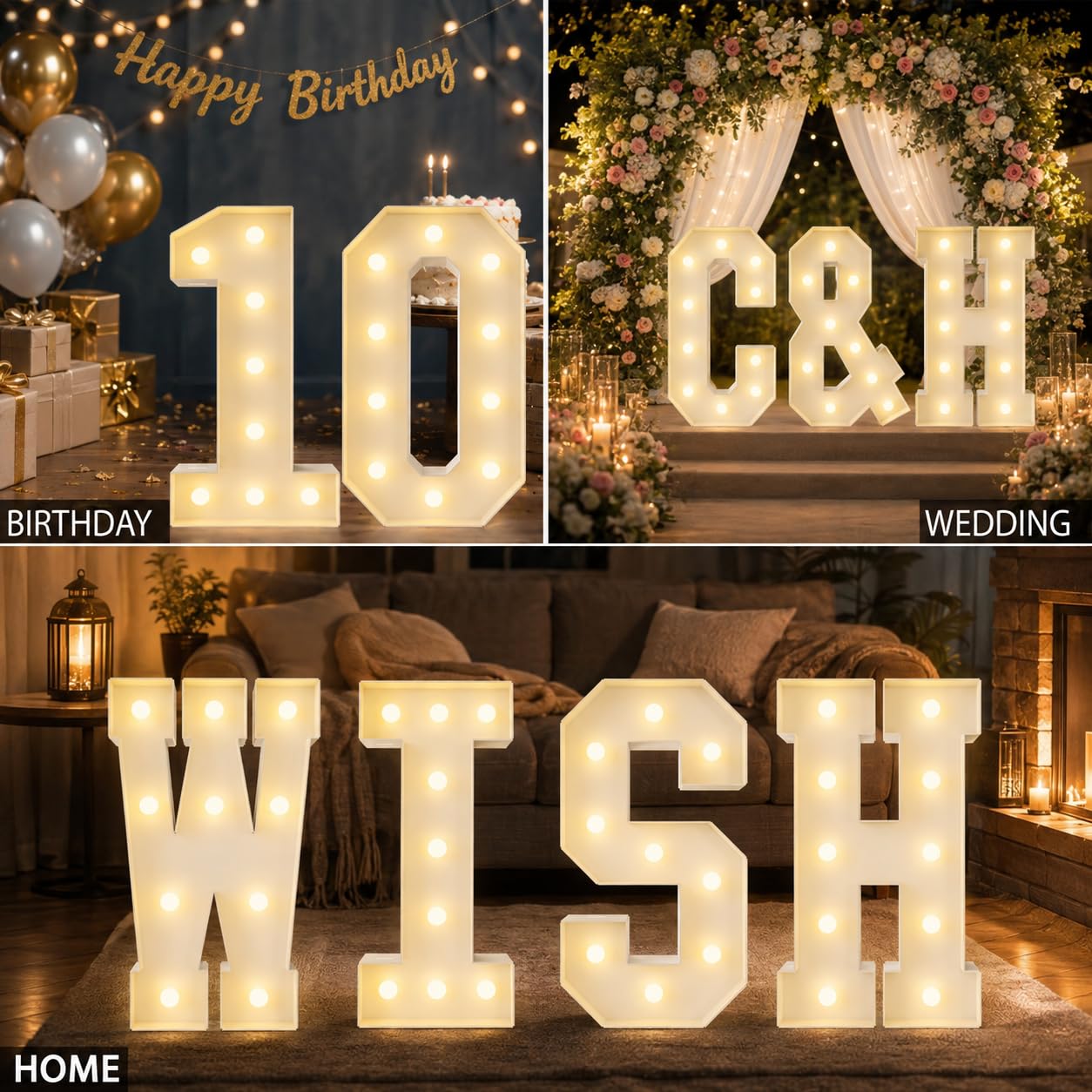 Photo 1 of HXWEIYE Marquee Letter B Light, 3ft