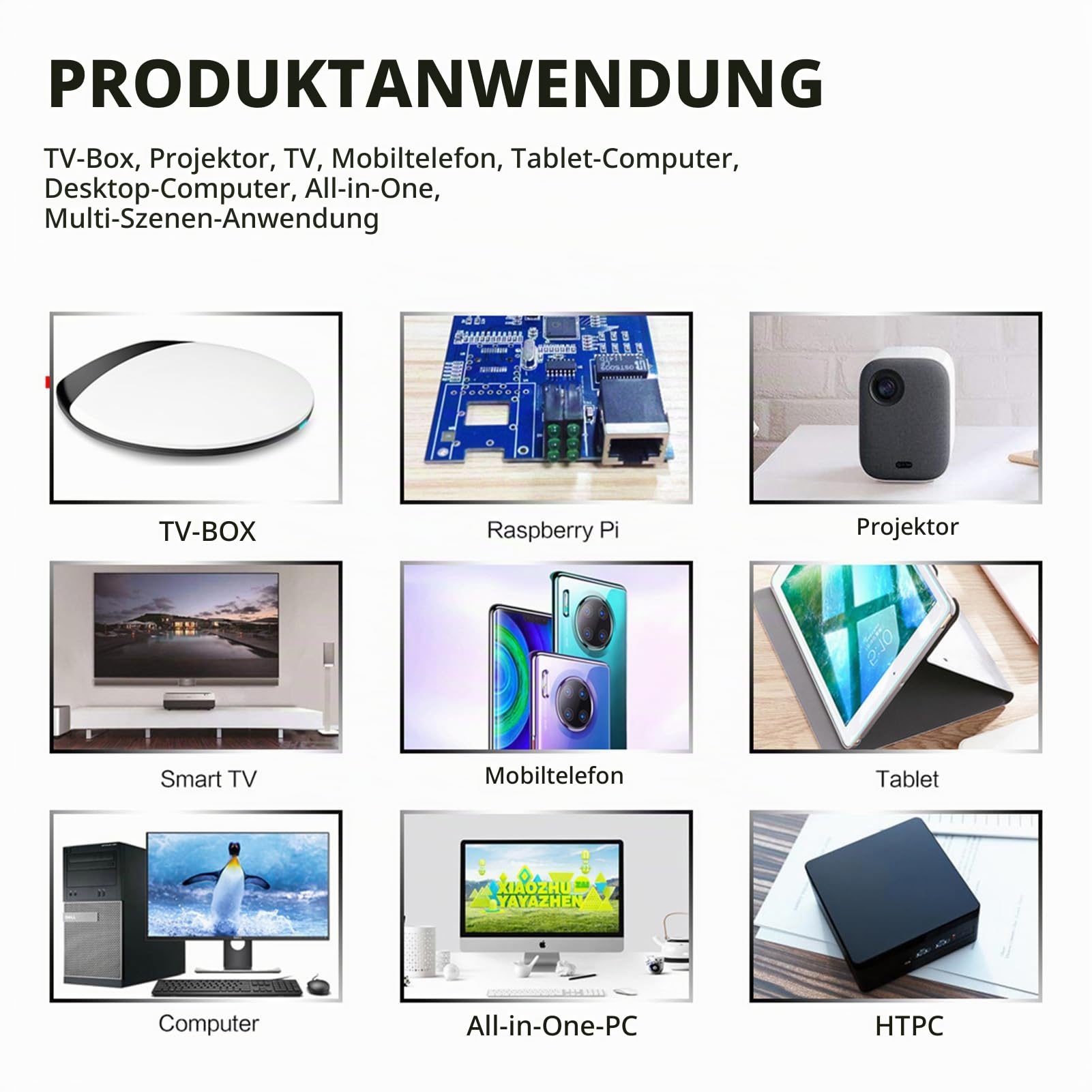 G60S PRO Air Mouse Handfernbedienung mit Tastatur, Dual-Modus 2,4 G BT Sprachsteuerung für, TV Box, All-in-One-PC, Laptop, Projektor, 6-Achsen-Gyroskop