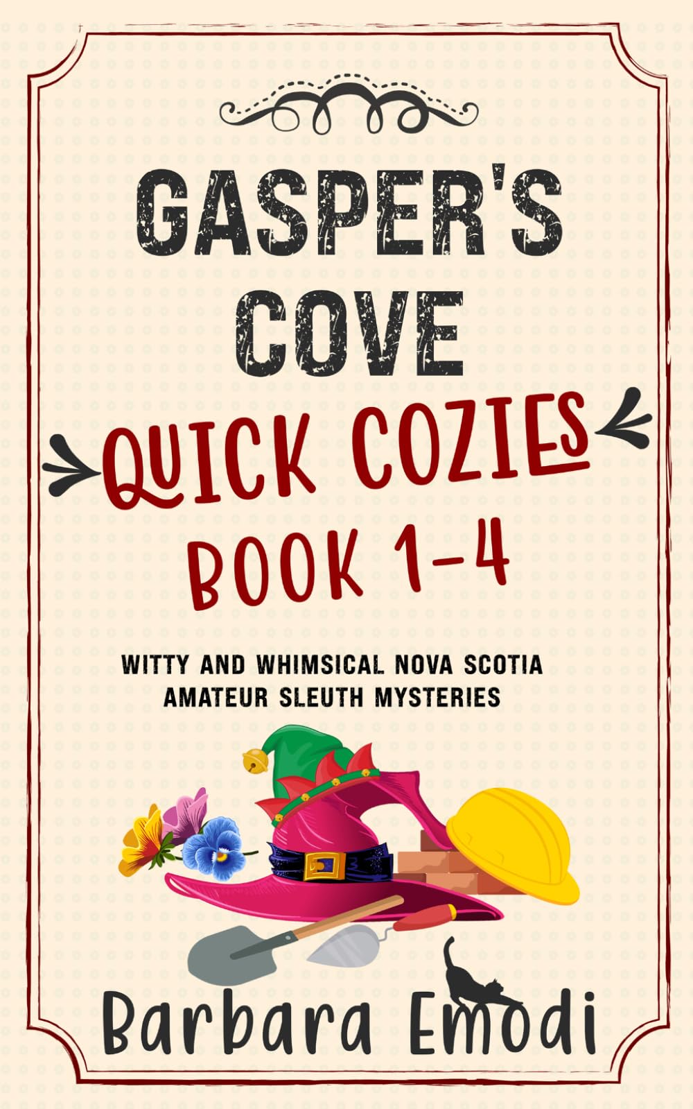 Gasper's Cove Quick Cozies Books 1-4: Witty and whimsical Nova Scotia Amateur Sleuth Mysteries
