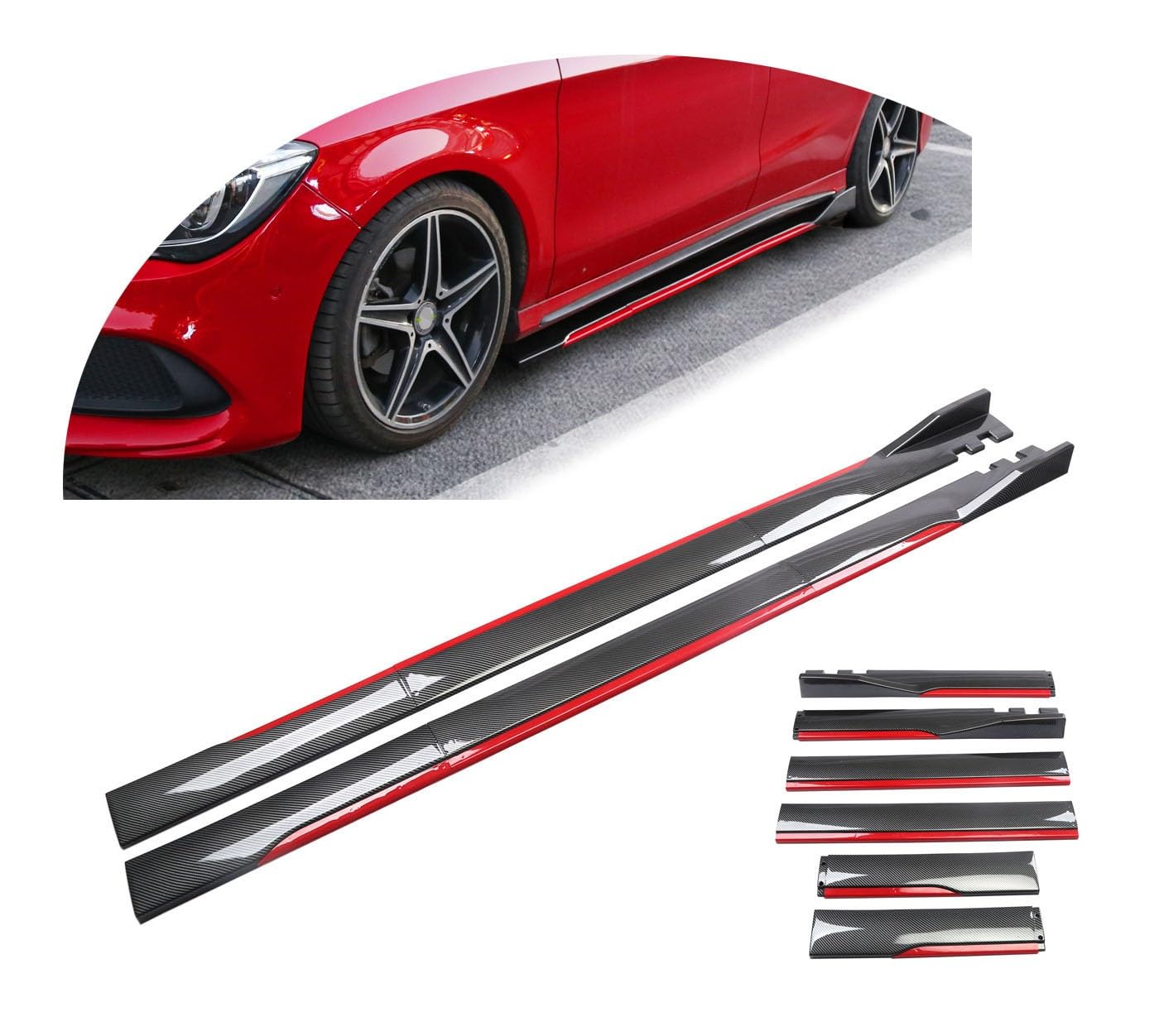 クラウン 200系 前期 カーボンリップスポイラー 新品未使用 【公式通販】