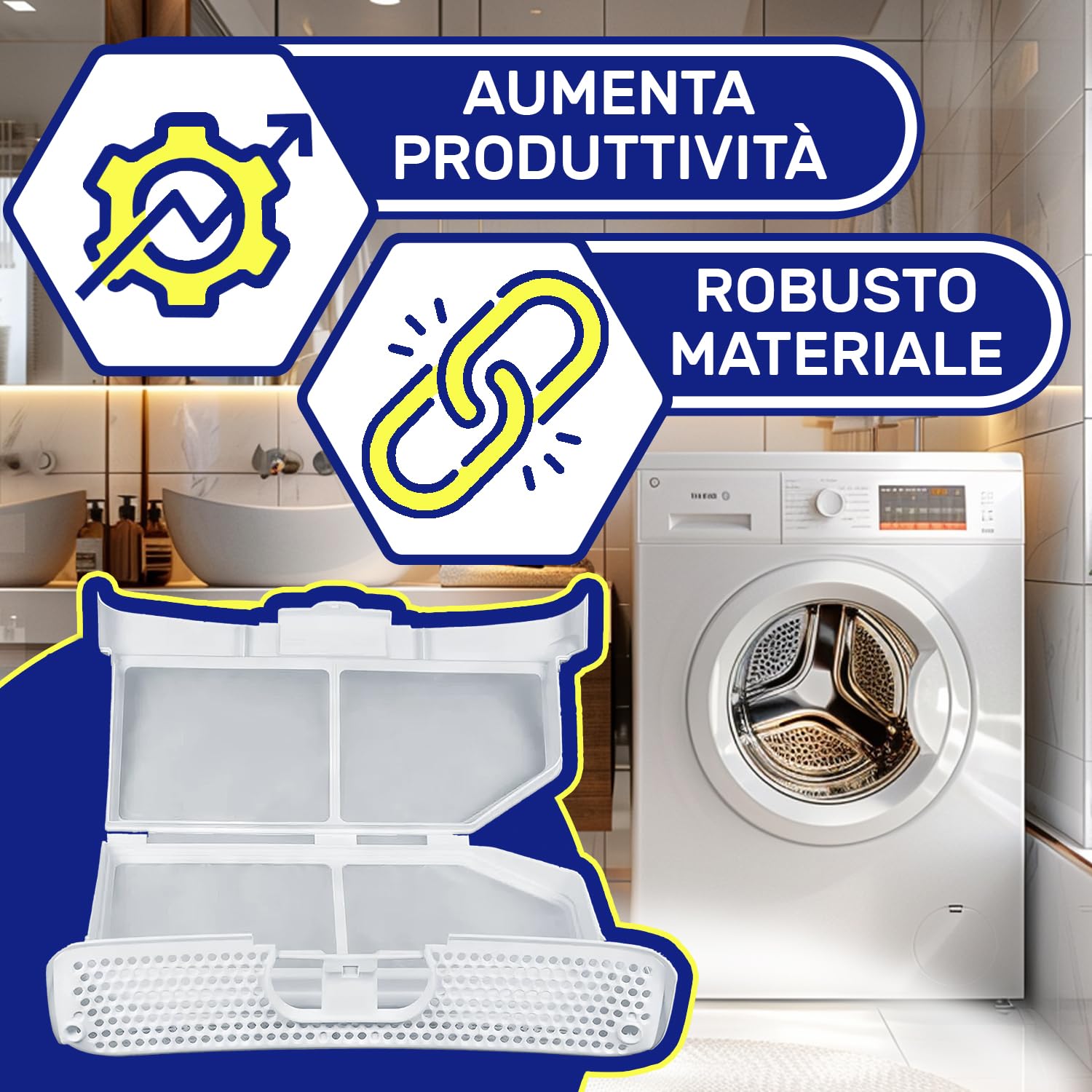 Filtro Originale BOSCH, SIEMENS, NEFF, GAGGENAU, CONSTRUCTA, VIVA 12023848 - Foto 11