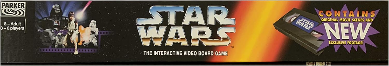Parker Brothers Star Wars Interactive Video Board Game