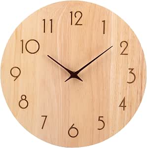Orologio da parete in metallo dal design moderno, molto silenzioso