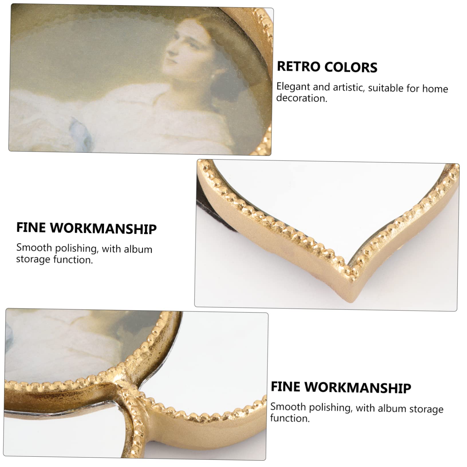 SOLUSTRE 2pezzi Fotografica Per Matrimonio Decorazione Per Design Domestici e Speciali