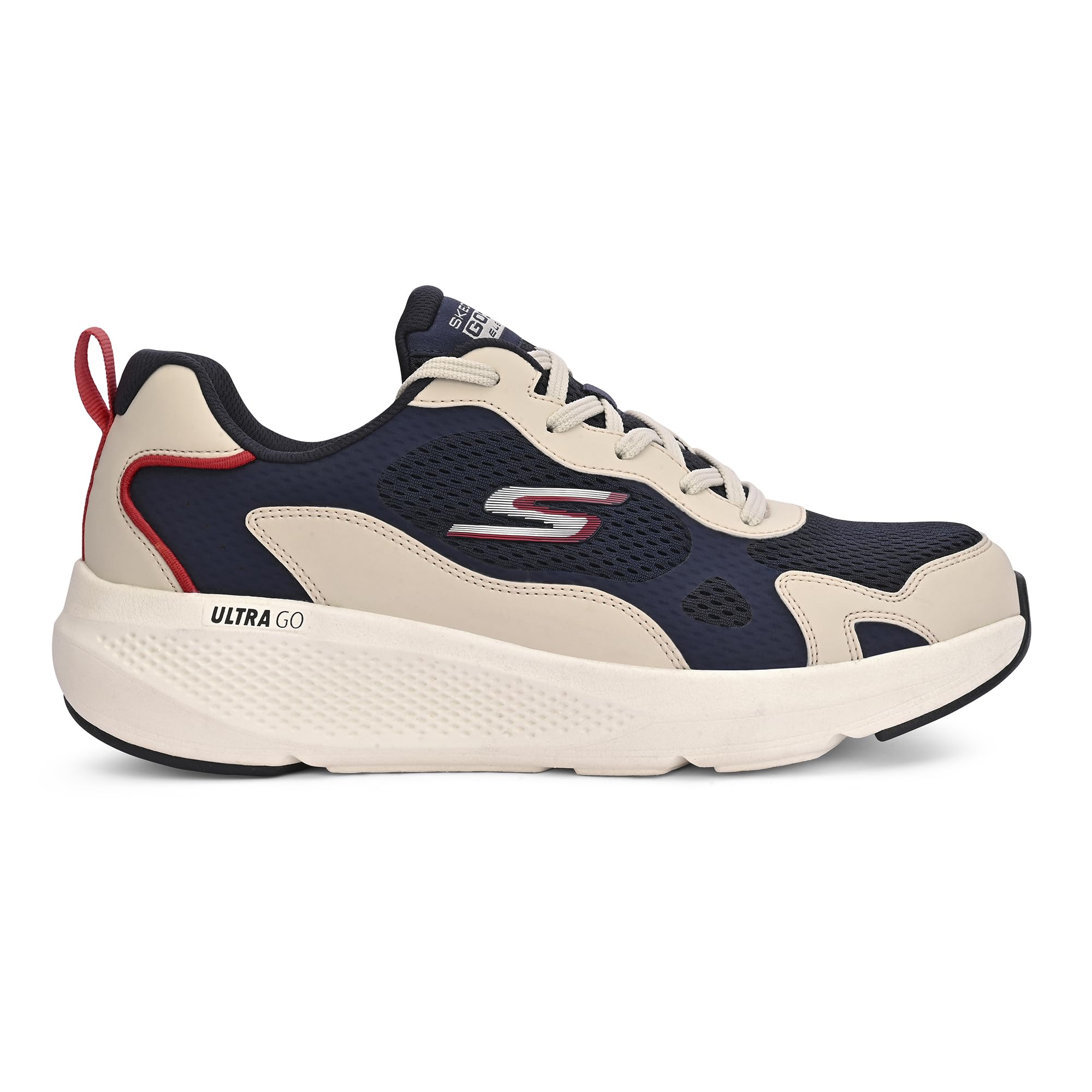 Buy Skechers Men GO Run Elevate Black Lace Up Running Shoes at Amazon.in - Image 1