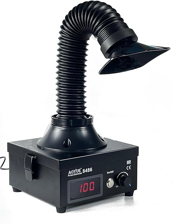 AOYUE 8486 Solder Fume Extractor Designed for Optimal Performance in