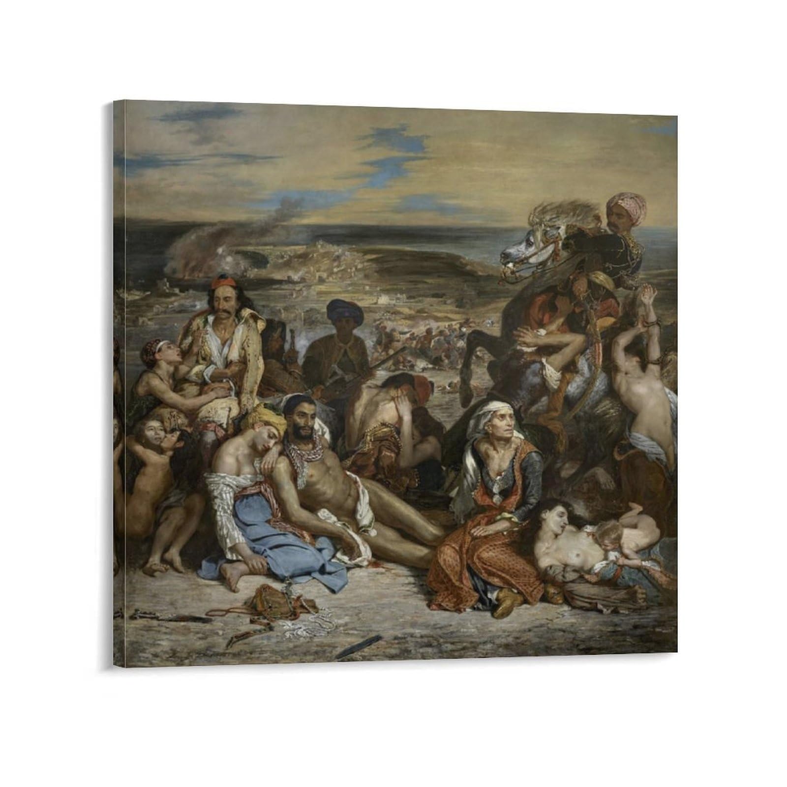 Amazon.co.jp: Eugène Delacroixウジェーヌ・ドラクロワ有名な絵画