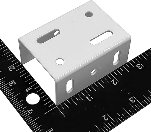 Miniatura 6 de Soporte de valla de aluminio resistente para panel de cercado de vinilo a conexión de poste, reemplazo de metal para soportes de plástico de 2.75