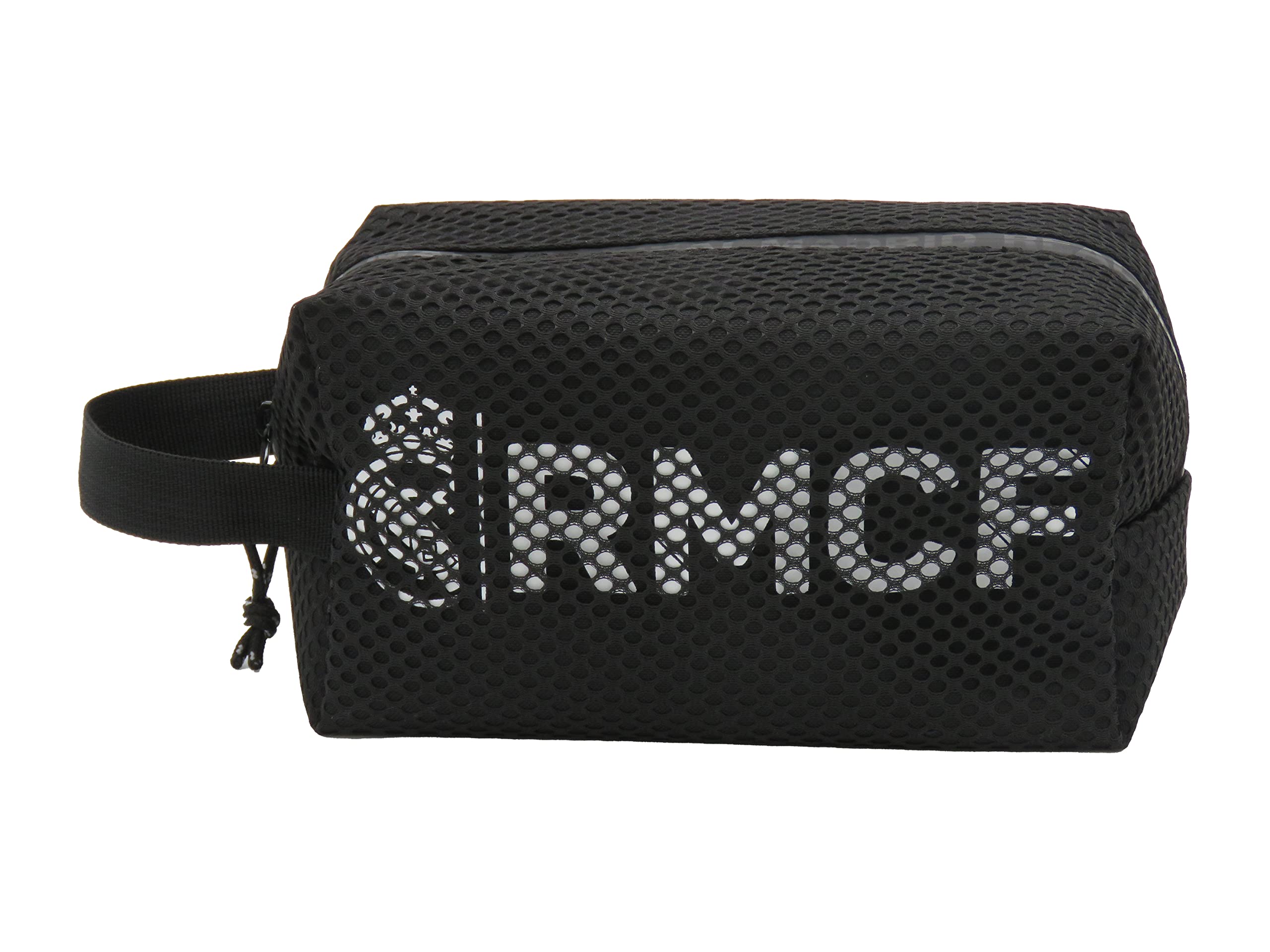Real Madrid CF - Estuche Rectangular Juvenil, Poliéster, Portatodo con Cremallera, Color Negro, Producto Oficial (CyP Brands)