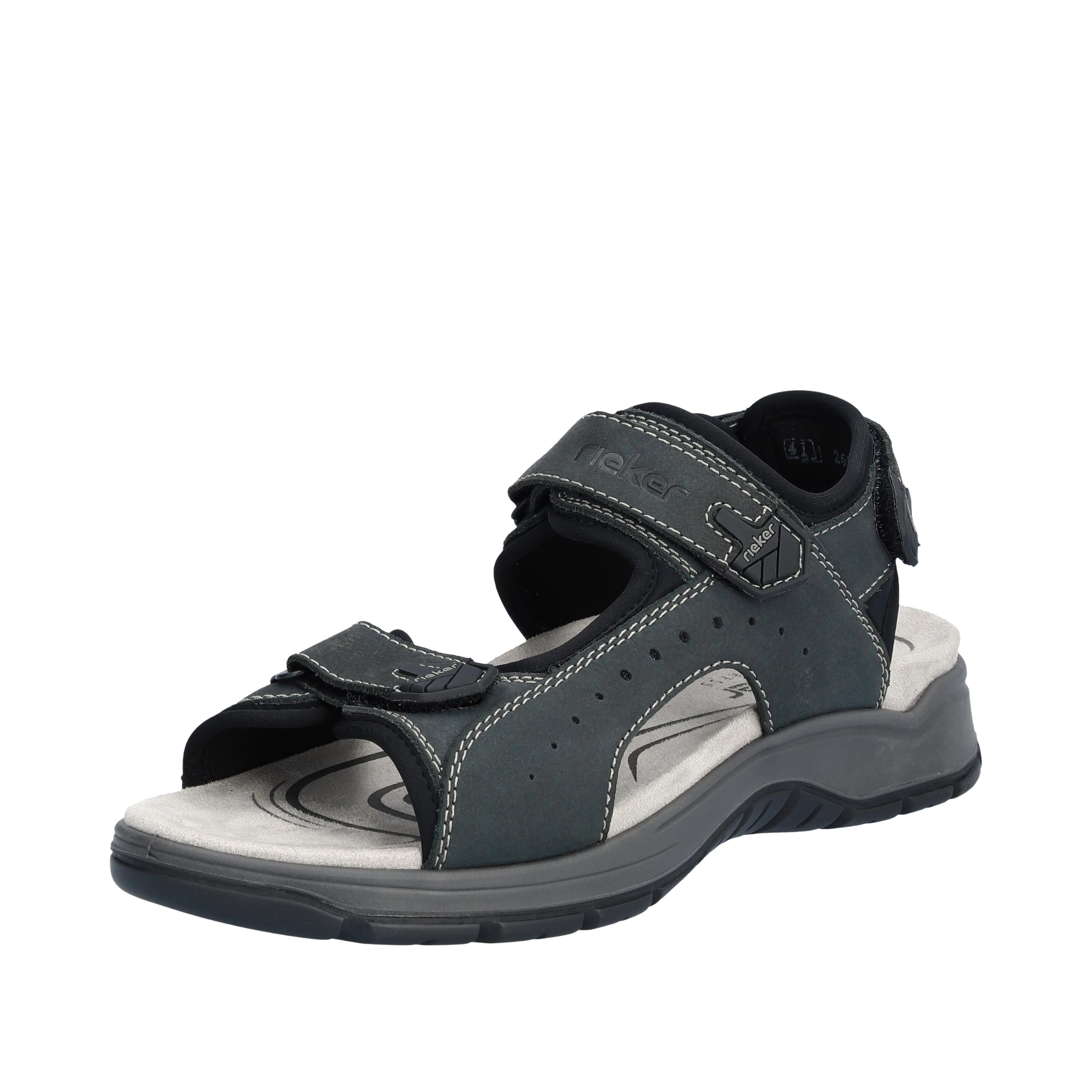 Rieker Adult Master Item 26951 00 Black, blue, 9 UK