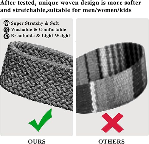 Miniatura 5 de Fishent Llavero elástico, bonito llavero de pulsera, cordón de muñeca tejido para llaves, llaveros para mujeres y hombres, llaves de automóvil,