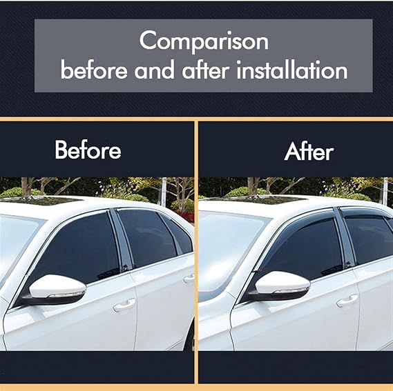 Frame Components Car Window Visor Windshield RainProof Guards Accessories For Toyota For Premio For Allion T260 2008 2009-2021
