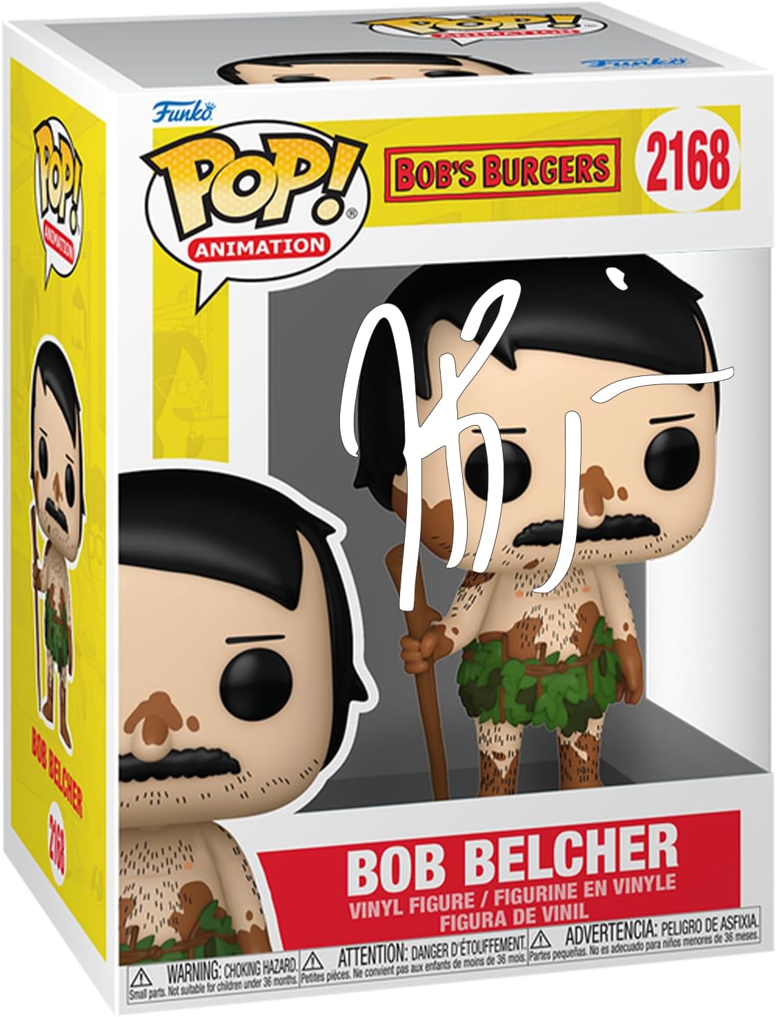 Bob’s Burgers Bob Belcher Laser Auto Funko POP! + Case Bob’s Burgers Bob Belcher Laser Auto Funko POP! + Case