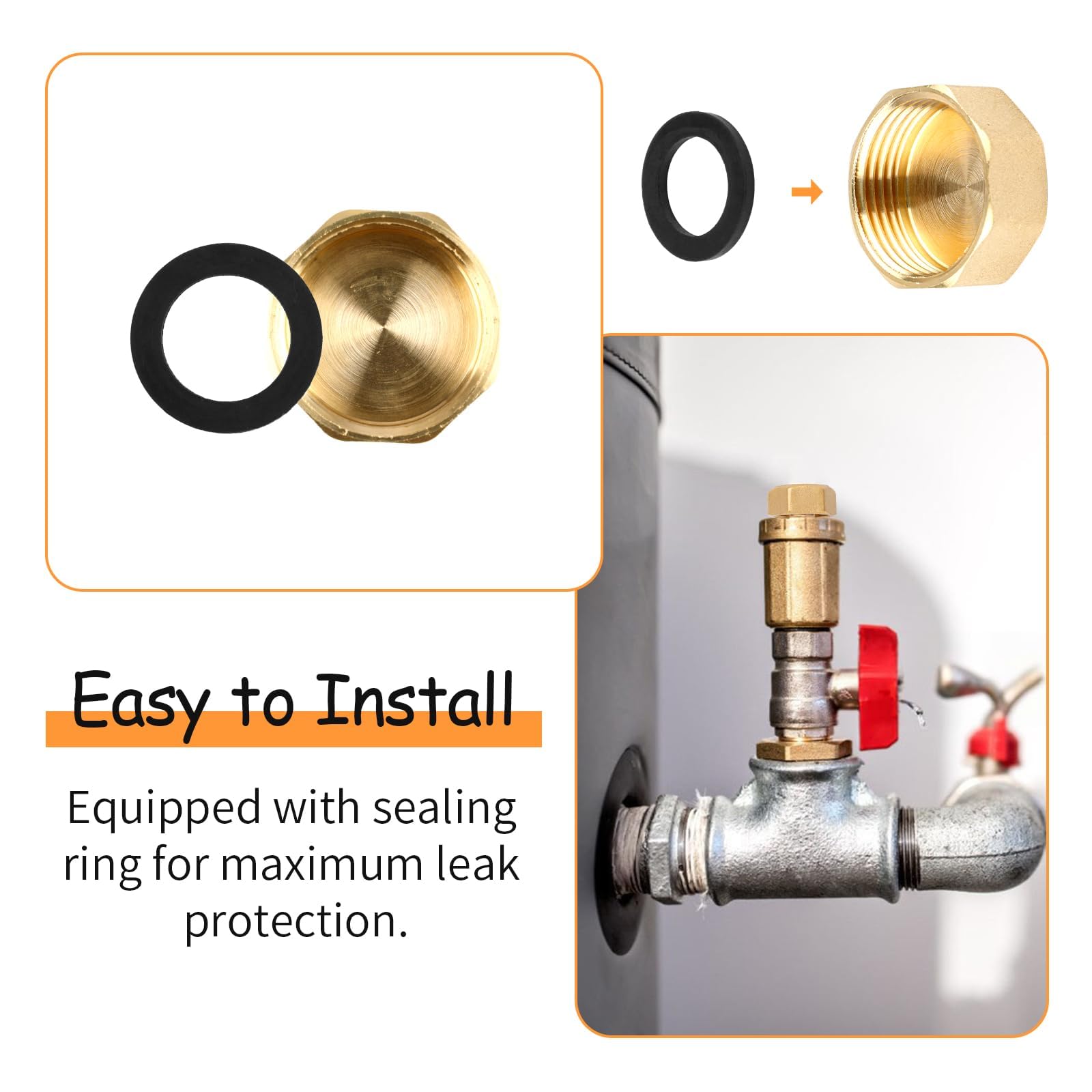 Set Di 100 Tappi 4 Mm Per Microtubi E Chiusura Gocciolatore - Soluzione - Foto 7