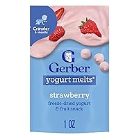 Vista 14 de Gerber Yogurt Melts - Bocadillo de yogur liofilizado, bayas mixtas, 1 onza (paquete de 7)