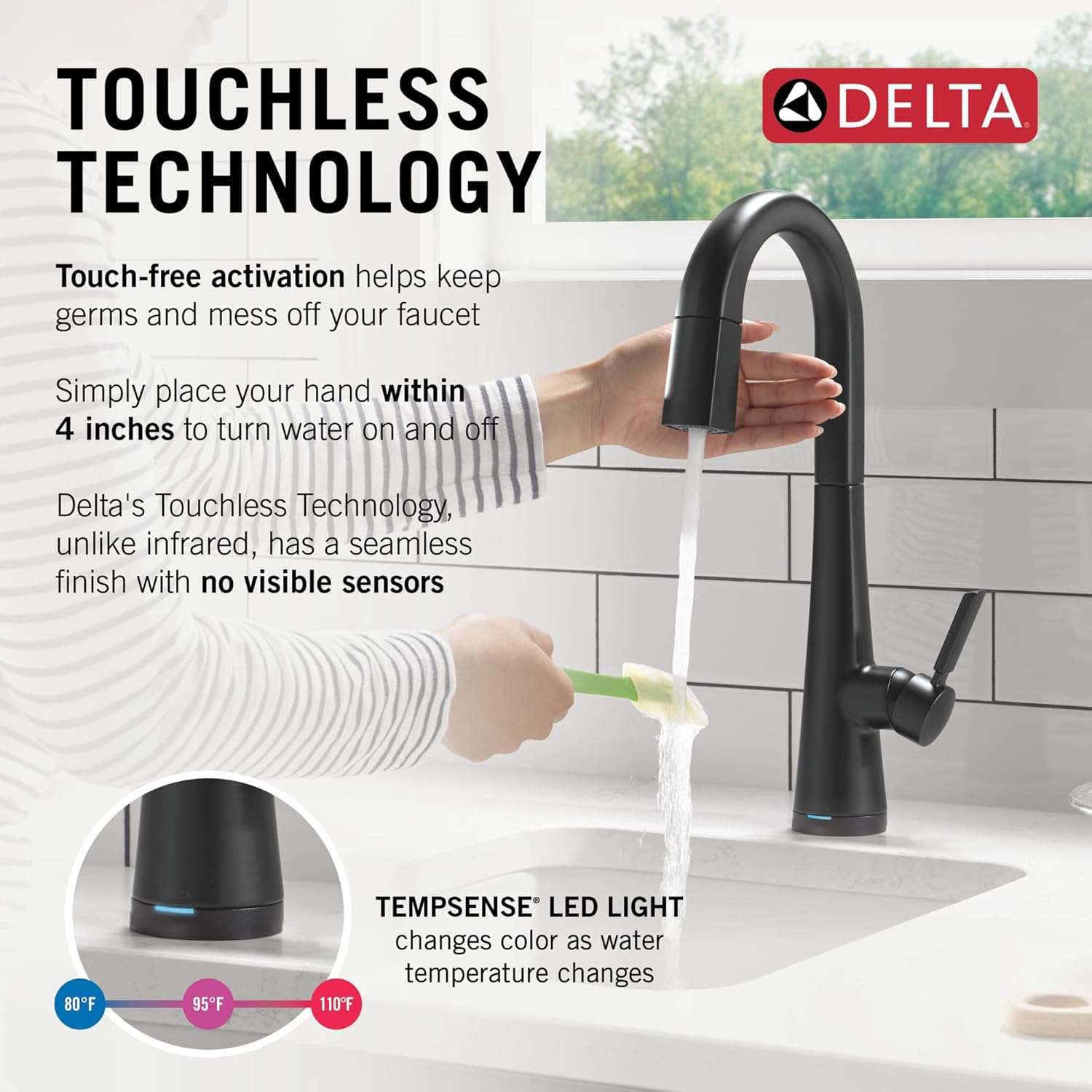 Touch2O Bar/Prep Faucet with Touchless Technology