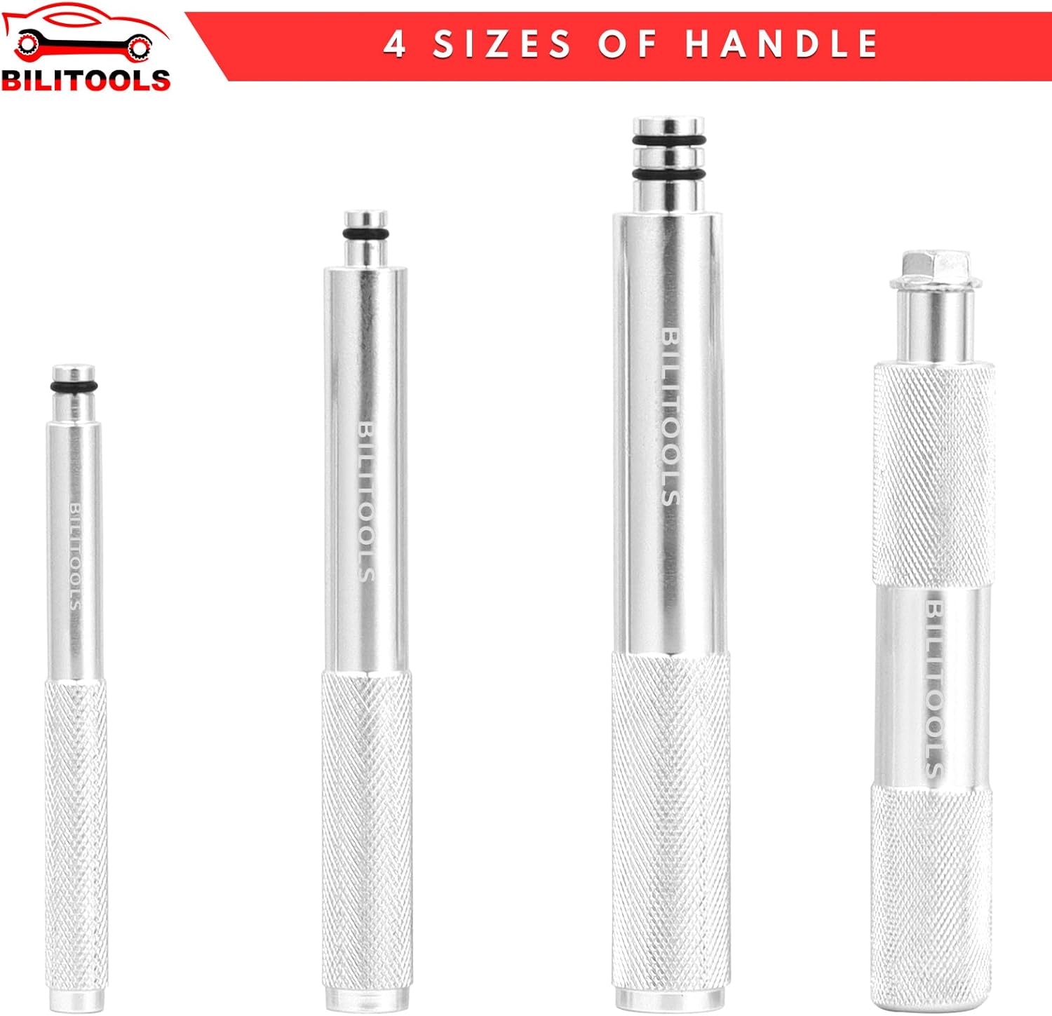 BILITOOLS Harmonic Balancer Puller/Installer Set with Bearing Press Kit 43 Piece Bearing Race and Seal Driver Set