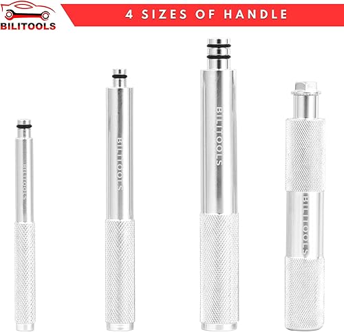 Miniatura 7 de BILITOOLS Kit de prensa de rodamientos, juego de 43 piezas de conductores de carreras y sellos, juego de instalador de destornilladores de sellos