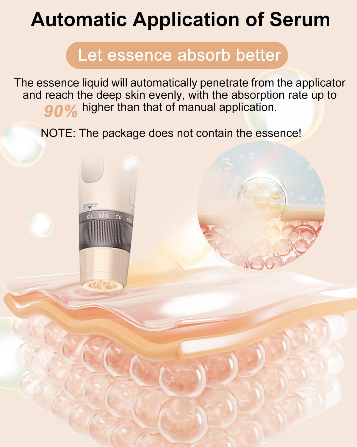 Hydra. Pen H5 Microneedling Pen EMS mikro akımlı (altın) : Amazon