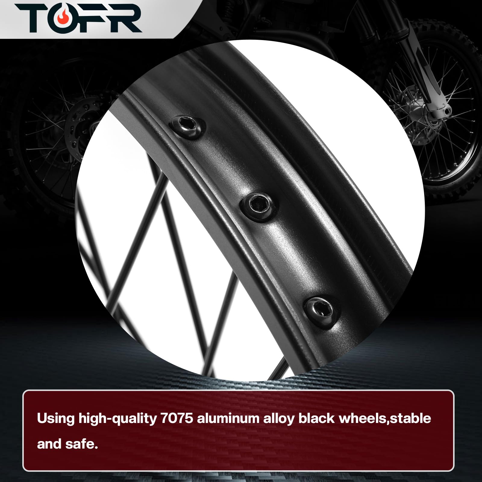 TOFR CRF250R CRF450R 2002-2013 Front Rear 21